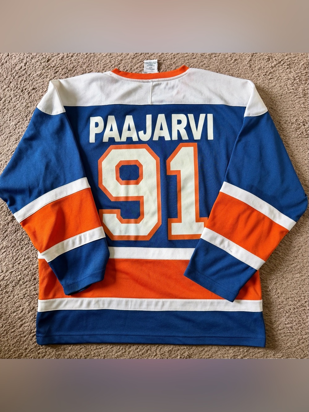 Edmonton Oilers Paajarvi  Jersey